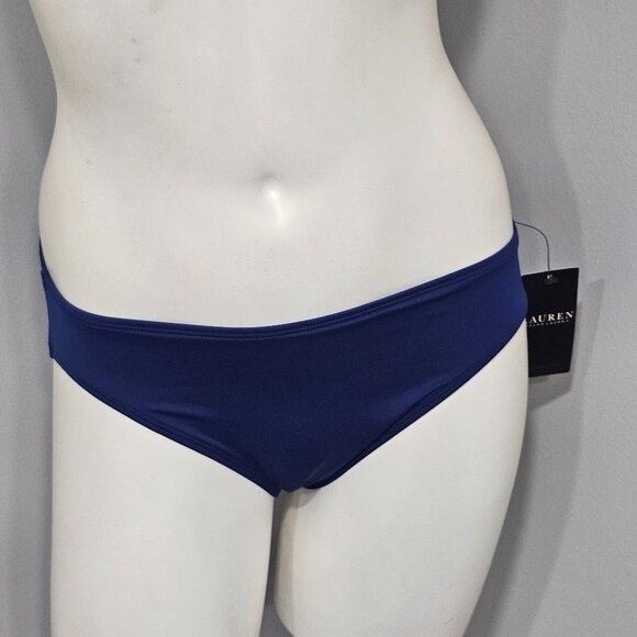 Lauren Ralph Lauren Solid Hipster Swim Bottom - Picture 2 of 9
